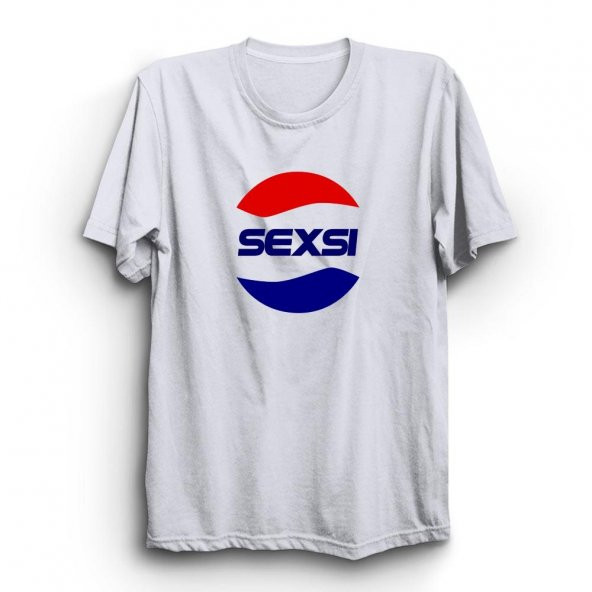 Sexsi Baskılı Tshirt  Beyaz L