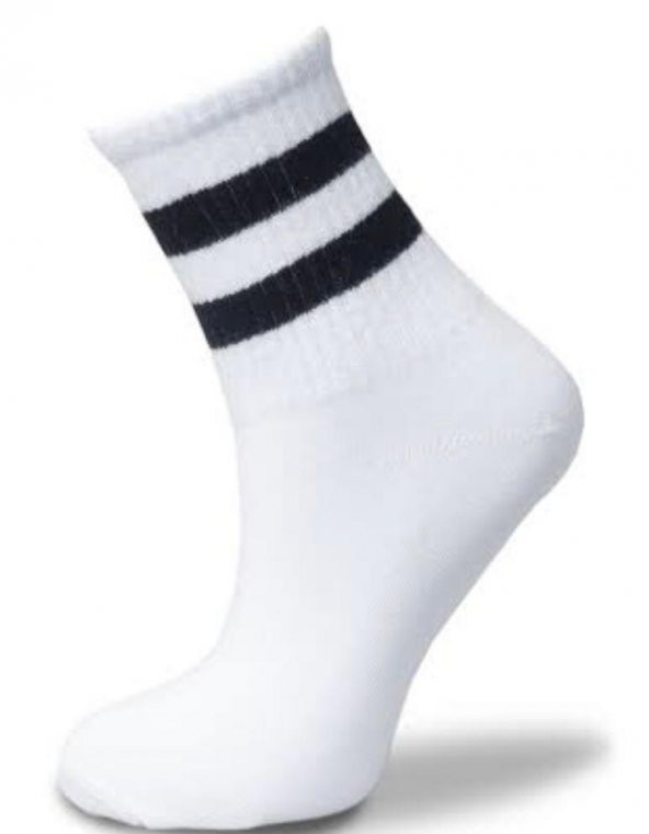 Siyah Beyaz Çorap