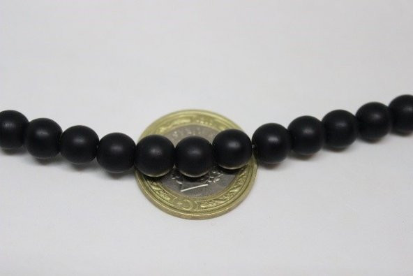 Onix (Oniks) Taşı Mat Dizi 8mm - 3