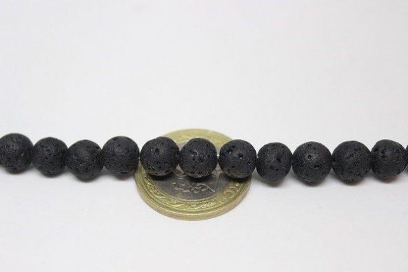 Lav Taşı Dizi 8mm ürün görseli