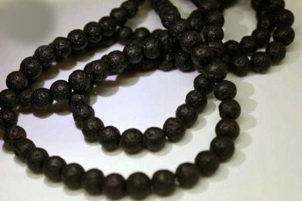 Lav Taşı Dizi 8mm - Resim 2