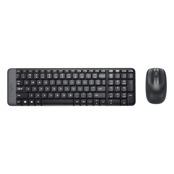 Logitech Türkçe Q Kablosuz Klavye & Mouse Set