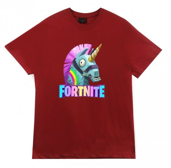 Fortnite Baskılı T-shirt  SİYAH XS
