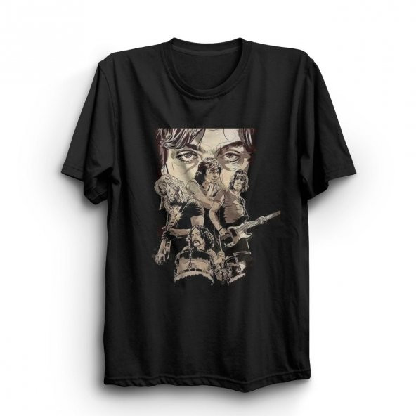 Pink Floyd Baskılı Tişört  SİYAH 2XL