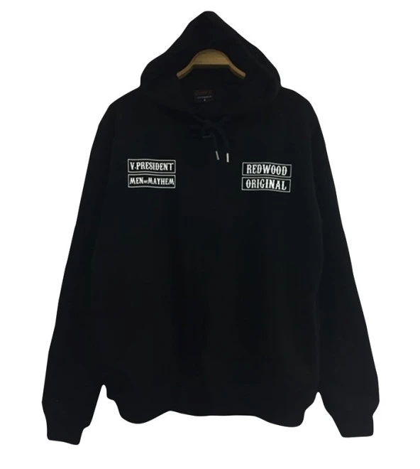 SONS OF ANARCHY Baskılı Sweatshirt  SİYAH 5XL
