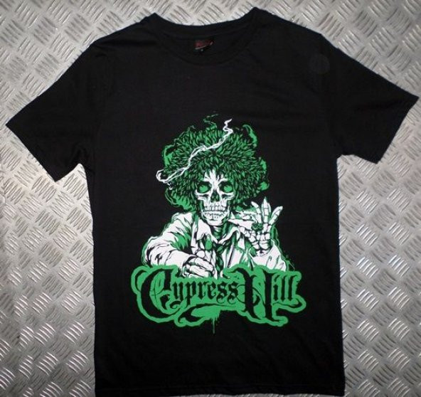 CYPRESS HILL Baskılı T-shirt  SİYAH L