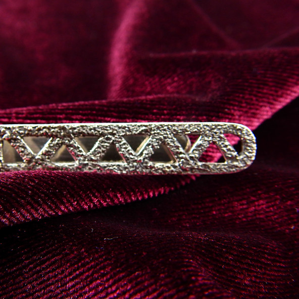 Suyolu Motifli Kravat İğnesi - 2