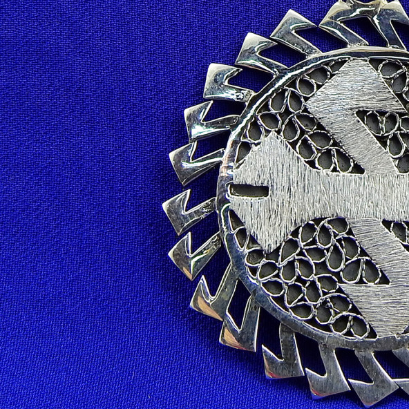 Kurtağzı Motifli Kolye Ucu - 3