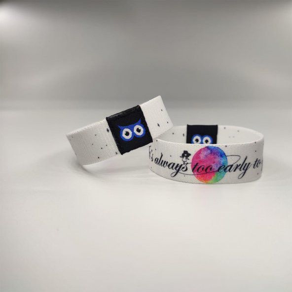 TEDZ COLLECTİON Its Always Too Early To Quit Mood Bileklik