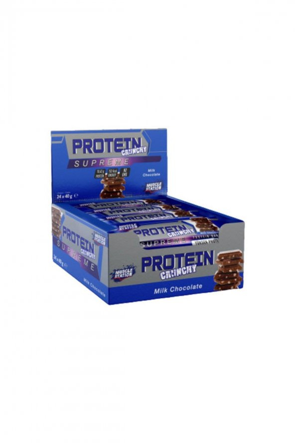 Muscle Station Supreme Milk Chocolate 24lü Kutu