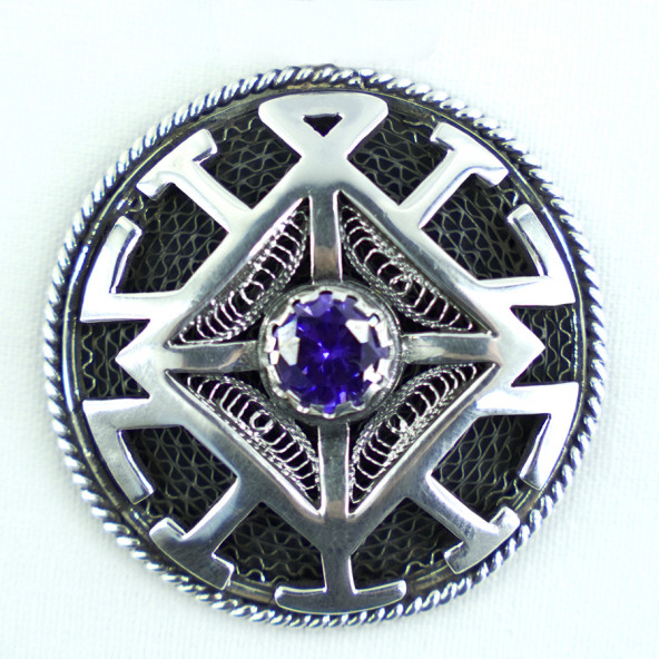 Pıtrak Motifli Kolye Ucu - 2