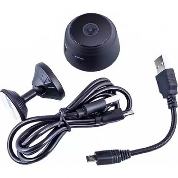 A9 Kamera Mini Güvenlik Bakıcı Kamerası Wifi Kamera Hdwificampro Uygulamalı - 2