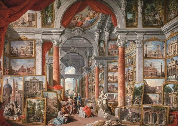 Art Puzzle Museum Serisi 2000 Parça Puzzle - 5