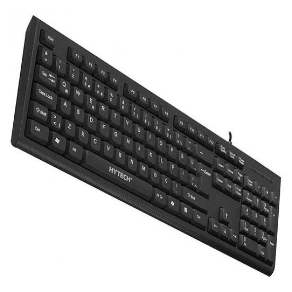 HYTECH HYK-44 Q USB STANDART KLAVYE,SİYAH - 2