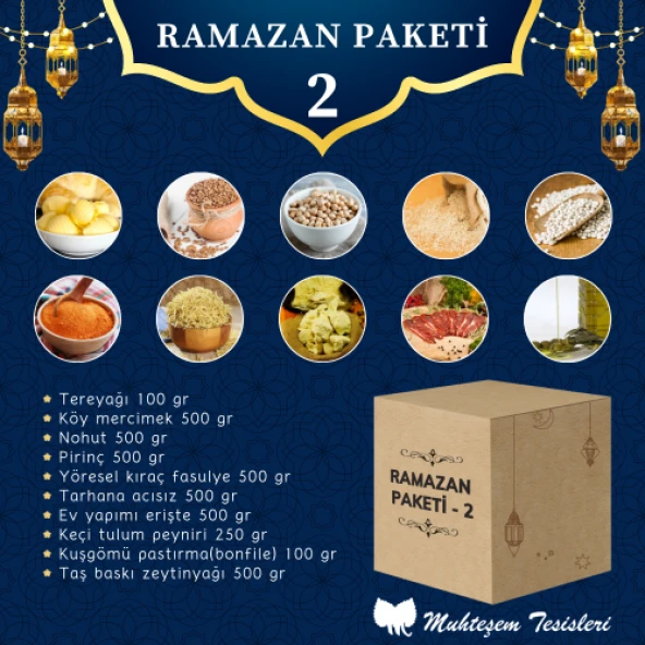 Muhteşem Tesisleri Ramazan Erzak Paketi - 2