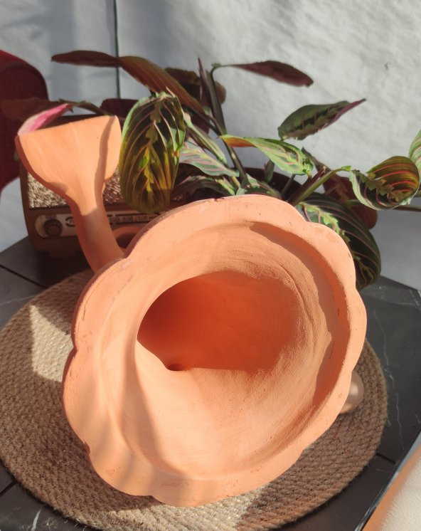 Akustik Telefon Standı - Ses Yükseltici doğal toprak - 2