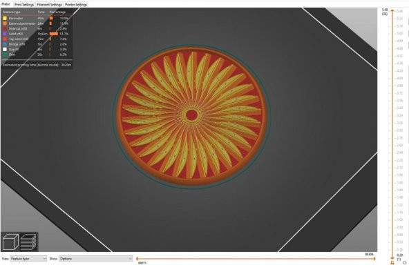 Turbo Fan Motor Bardakcı Plastik Aparat - 3