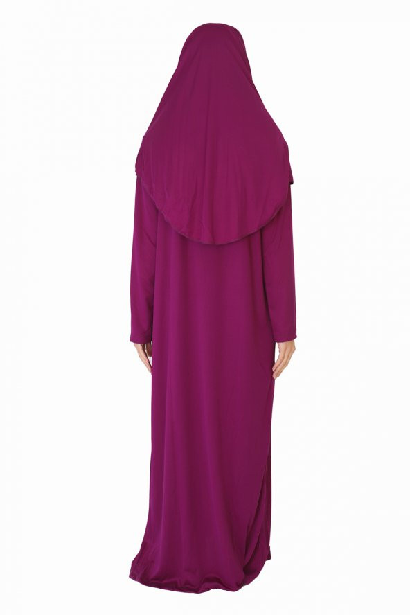 AÇIK MÜRDÜM FERMUARSIZ NAMAZ ELBİSESİ - 3