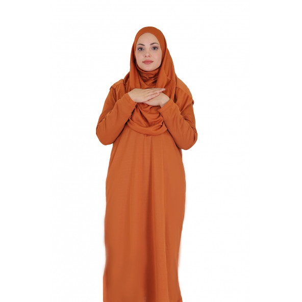 TABA FERMUARSIZ NAMAZ ELBİSESİ - 3