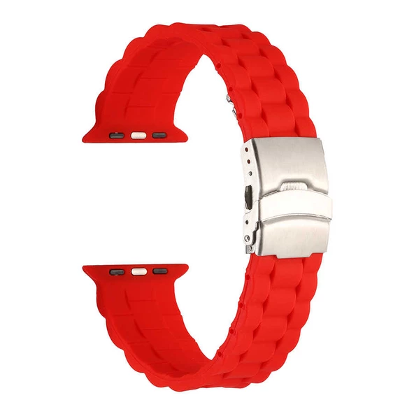 Apple Watch 7 41mm KRD-72 Silikon Kordon - 9