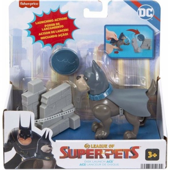 Imaginext DC League of Super Pets -  Aksiyon Figürleri HGL08 HGL11 - Resim 2