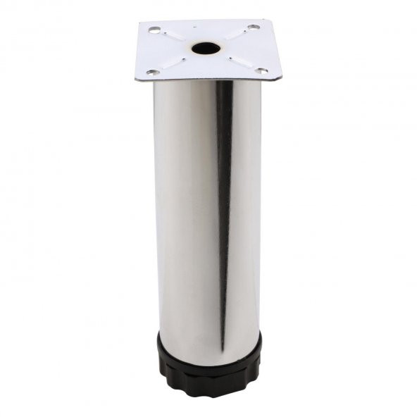 Ayarlanabilir Mobilya Kanepe Baza Koltuk Metal Destek Yükseltici Ayağı 15 Cm Krom Ayakları (5 ADET) - 2