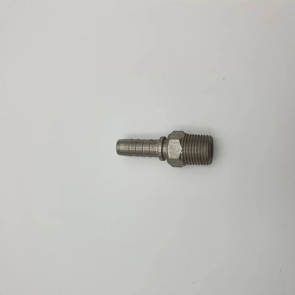 Hortum Başlığı Düz Paslanmaz 1/2 Hortum 1/2 Bsp - 8