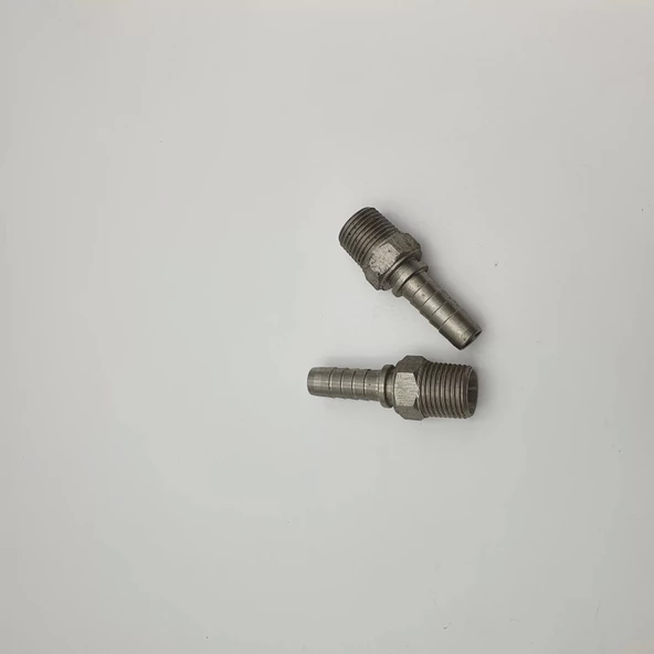 Hortum Başlığı Düz Paslanmaz 1/2 Hortum 1/2 Bsp - 12