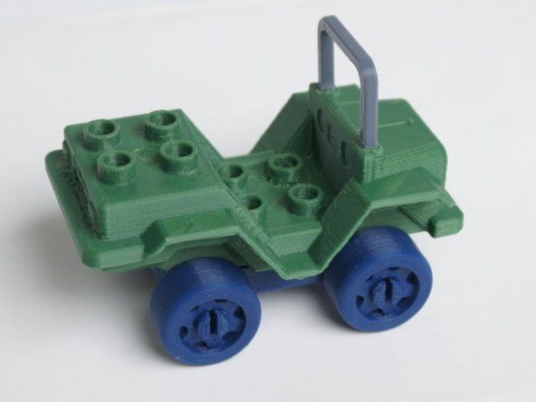 Duplo Uyumlu Araba Üssü 2 X 4 Plastik Aparat - 4