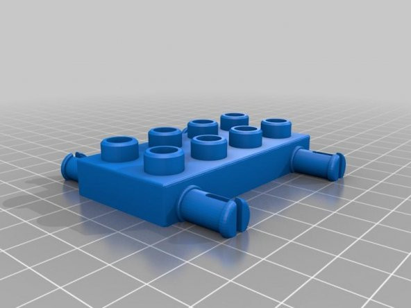 Duplo Uyumlu Araba Üssü 2 X 4 Plastik Aparat - 9