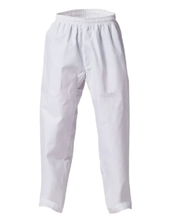 Karate Pantolonu - Tek Alt Beyaz Karate Pantolonu