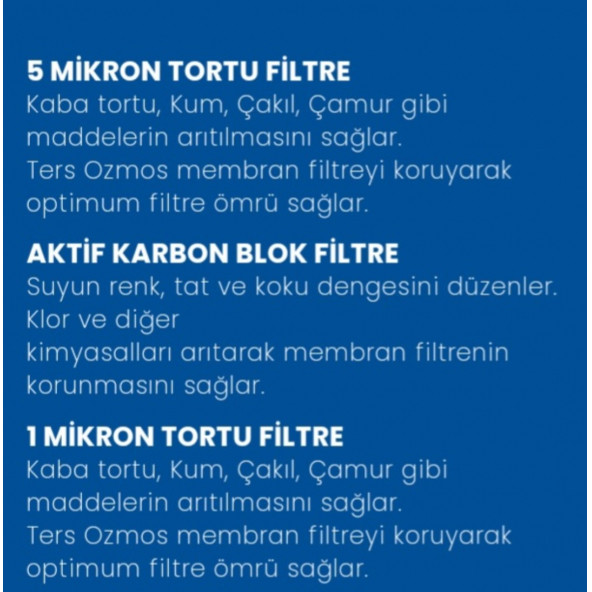 CONAX CLASS TAK ÇEVİR 3 LÜ FİLİTRE SETİ - 5