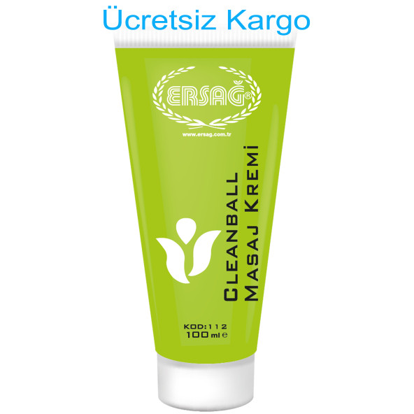 Ersağ Cleanball Masaj Kremi 100 ml 1 Adet