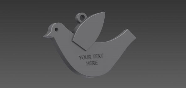 Dove Süsleme Plastik Aparat