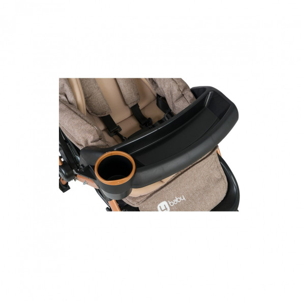 4 Baby Active Gold Travel Sistem Bebek Arabası Antrasit Gri - 3