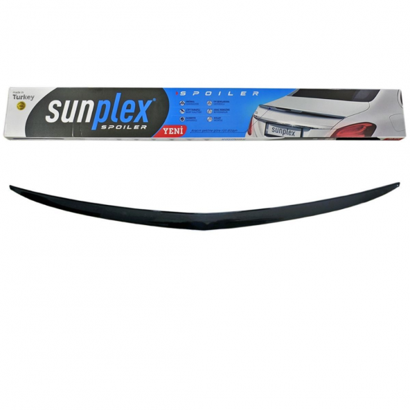 Sunplex Mercedes E Serisi W212 Bagaj Üstü Spoiler Piano Black 2009-2016 - 4