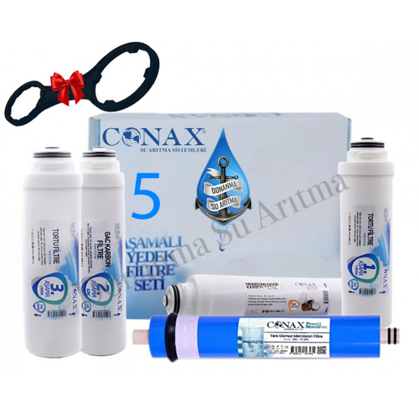 Conax Class Tak çevir 5 Li filtre seti (ORJİNAL CONAX )