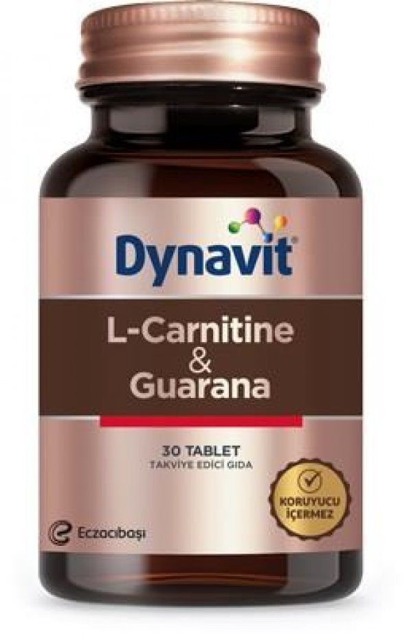 Dynavit L-Carnitine & Guarana 30 Tablet
