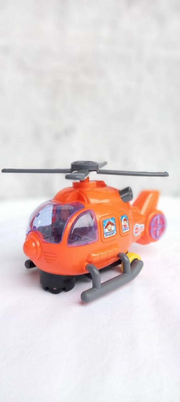 Pilli ışıklı hareketli helikopter