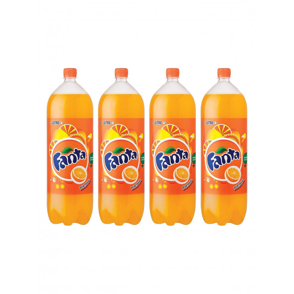 Fanta Portakal 2 lt x 4 Adet