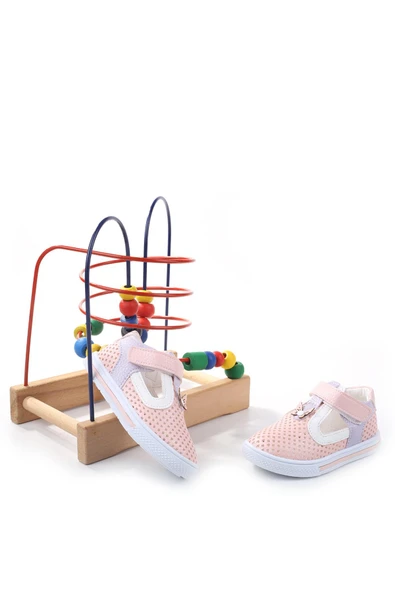 Şirin Bebe 2078 Kız Bebek Ortopedik Ayakkabı Sandalet ürün görseli 1