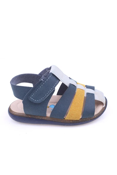 Şirin Bebe 2067 Erkek Çocuk Ortopedik Sandalet - Resim 5