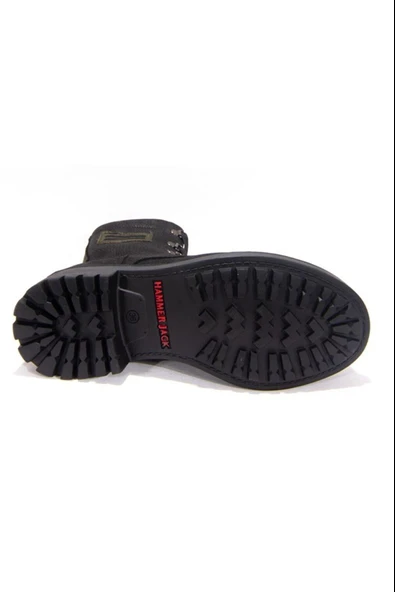 Hammer Jack 102-18354 Kadın Yıkama Nubuk Deri  Bot - Resim 4