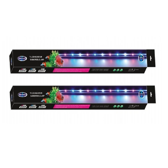 Aqua Master Akvaryum Su İçi Led Lamba 60 cm Pembe-Beyaz