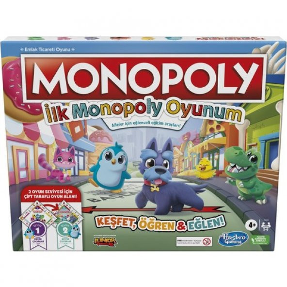 Monopoly Discover Kutu Oyunu F4436