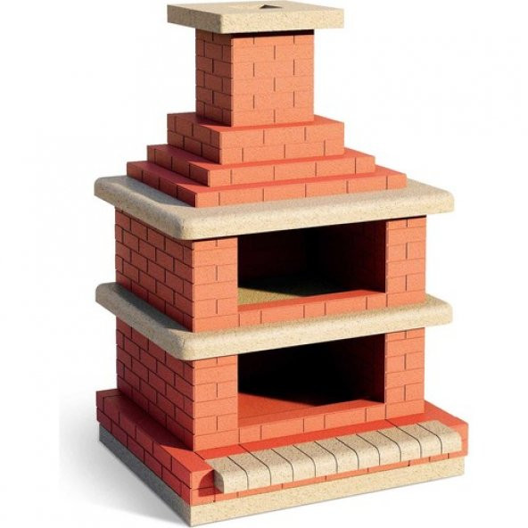 Eshel Maket Tuğla Barbekü 1/12 Set ürün görseli 1