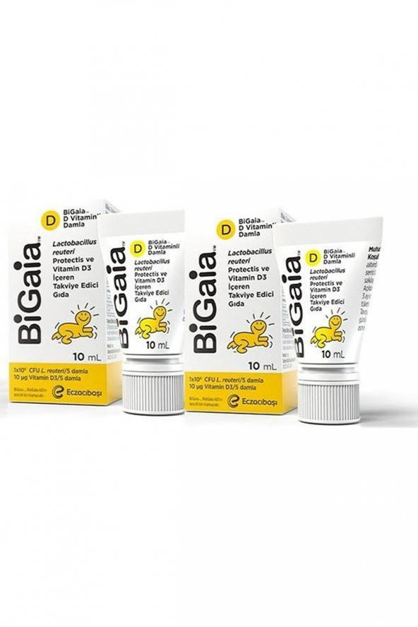 Bigaia D Vitaminli Damla 10 ml 2 Adet
