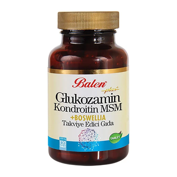 Balen Glukozamin Kondroitin Msm Boswellia 1200 Mg*120 Tablet - Resim 2