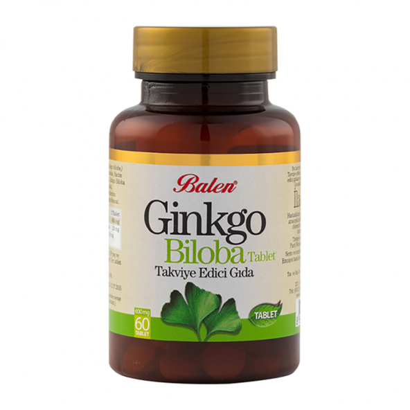 Balen Ginkgo Biloba Tablet 600 Mg*60 Adet ürün görseli 1