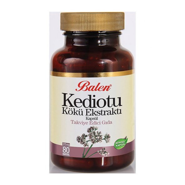 Balen Kediotu Kökü Ekstraktı Kapsül 375 Mg*80